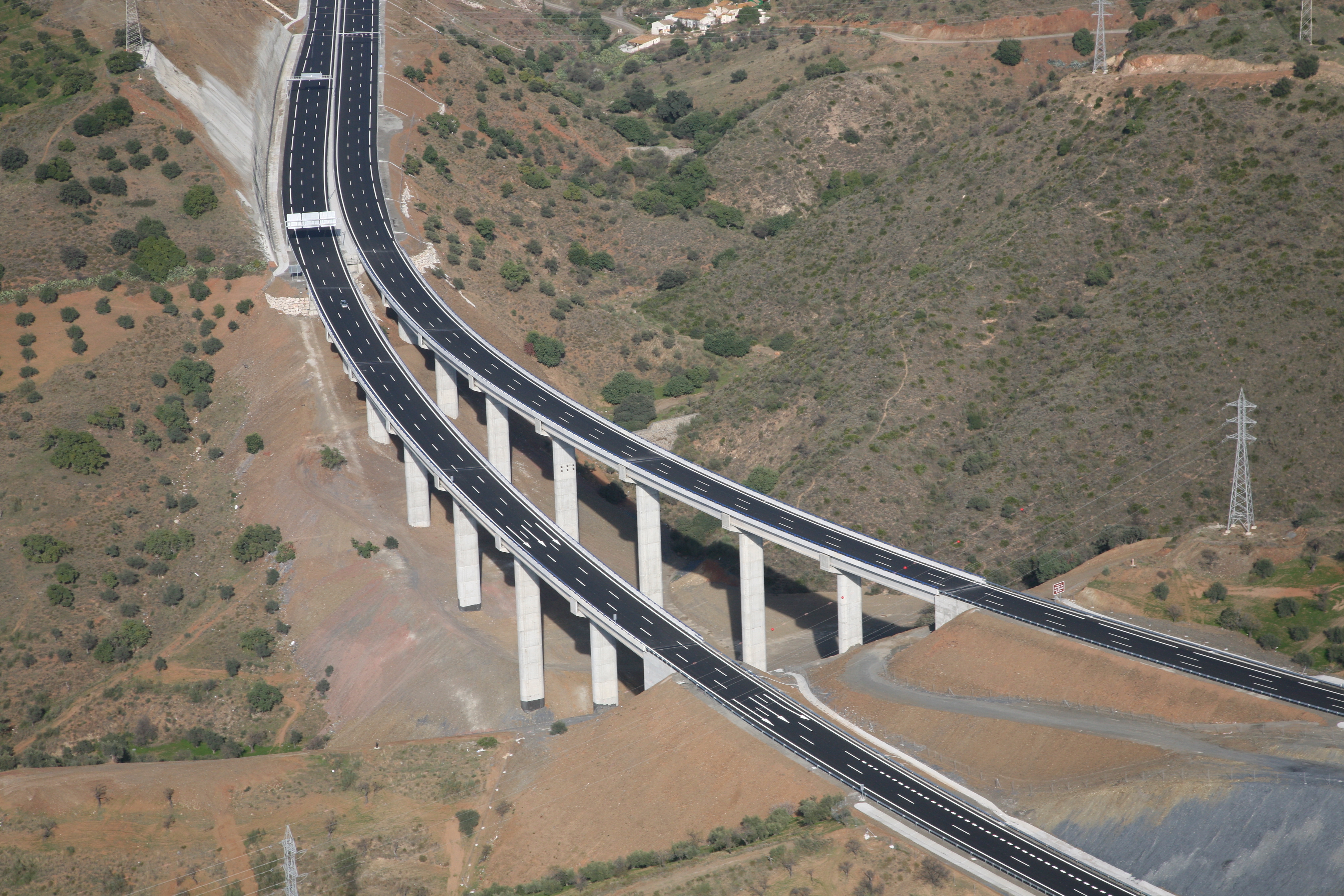 Autopista de Peaje AP-46 (Autopista de Guadalmedina). Alto de las Pedriza - Málaga
